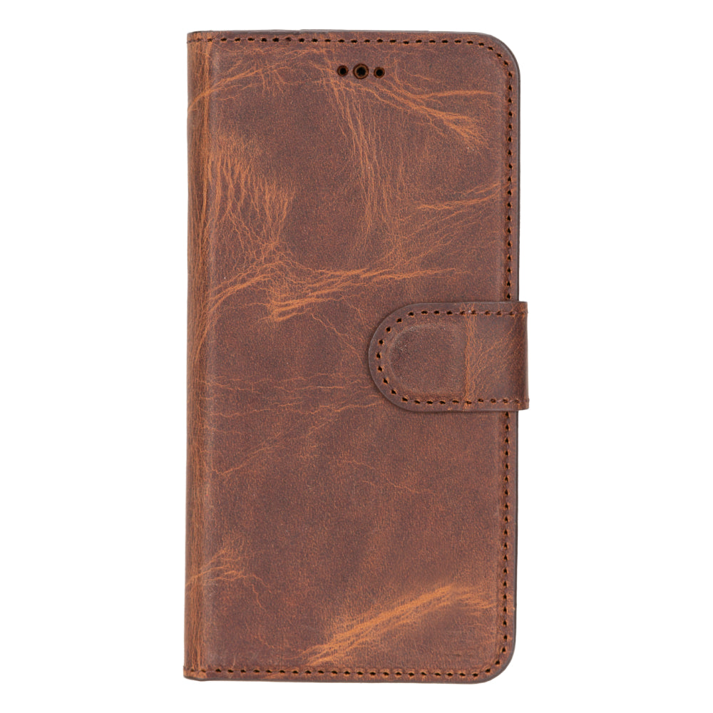 Magische abnehmbare Leder-Brieftaschenhülle für Samsung Galaxy S25