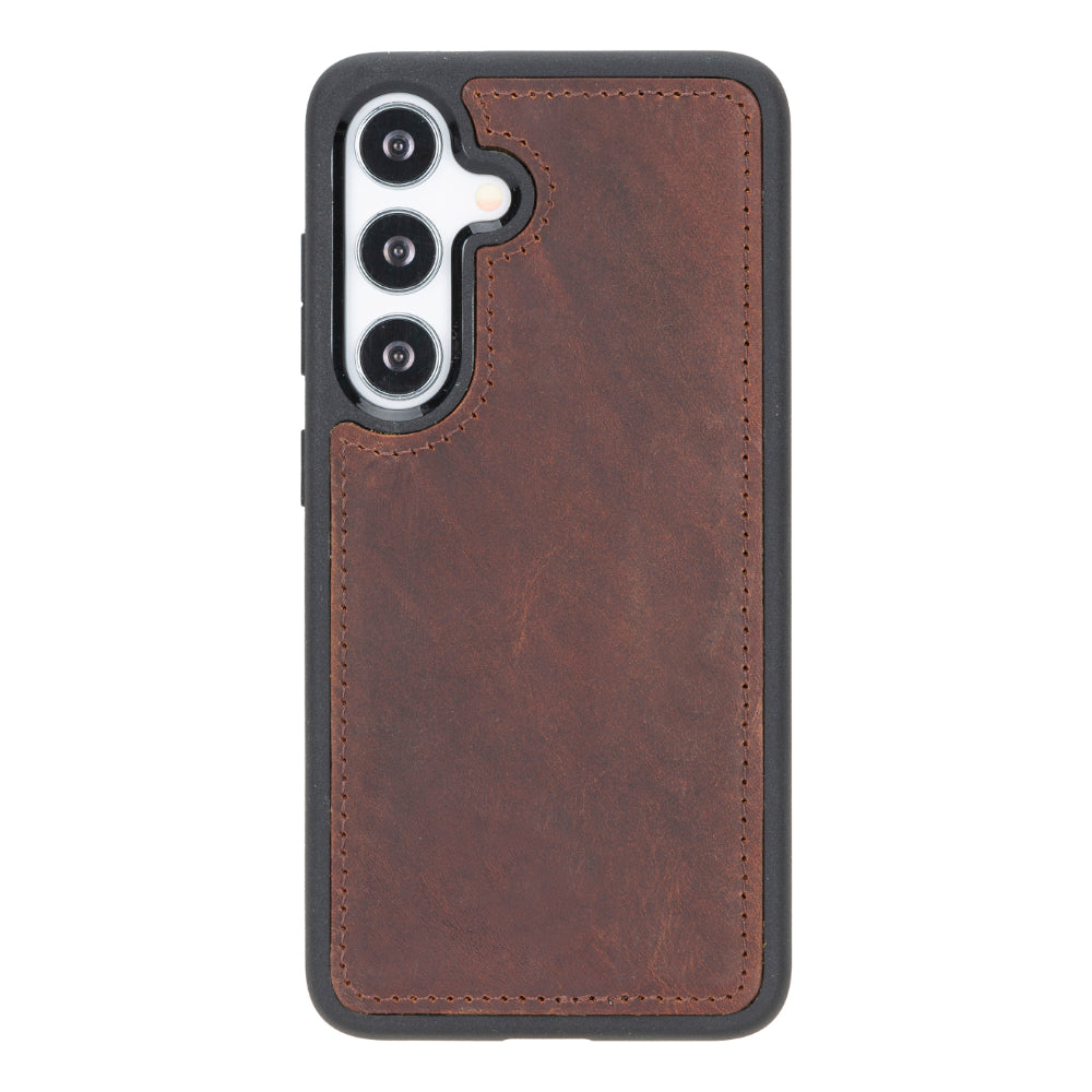 Magische abnehmbare Leder-Brieftaschenhülle für Samsung Galaxy S25