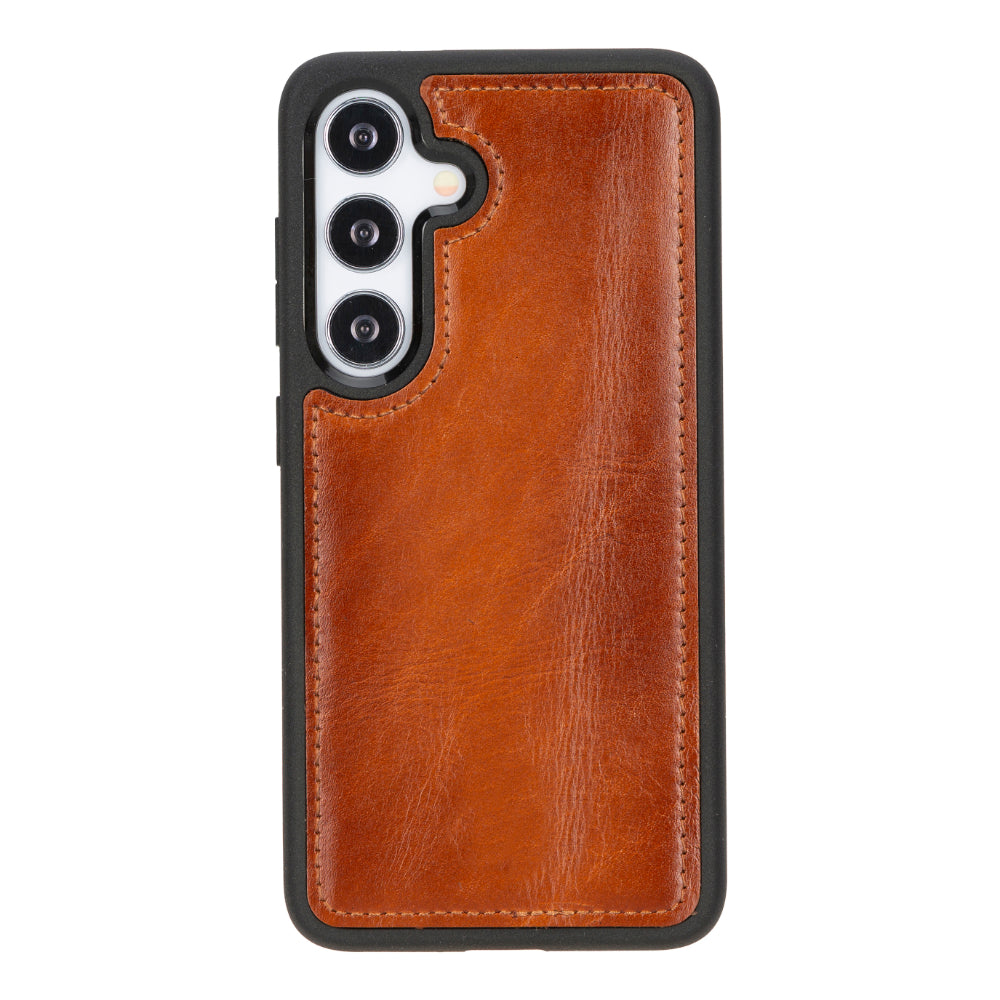 Magische abnehmbare Leder-Brieftaschenhülle für Samsung Galaxy S25