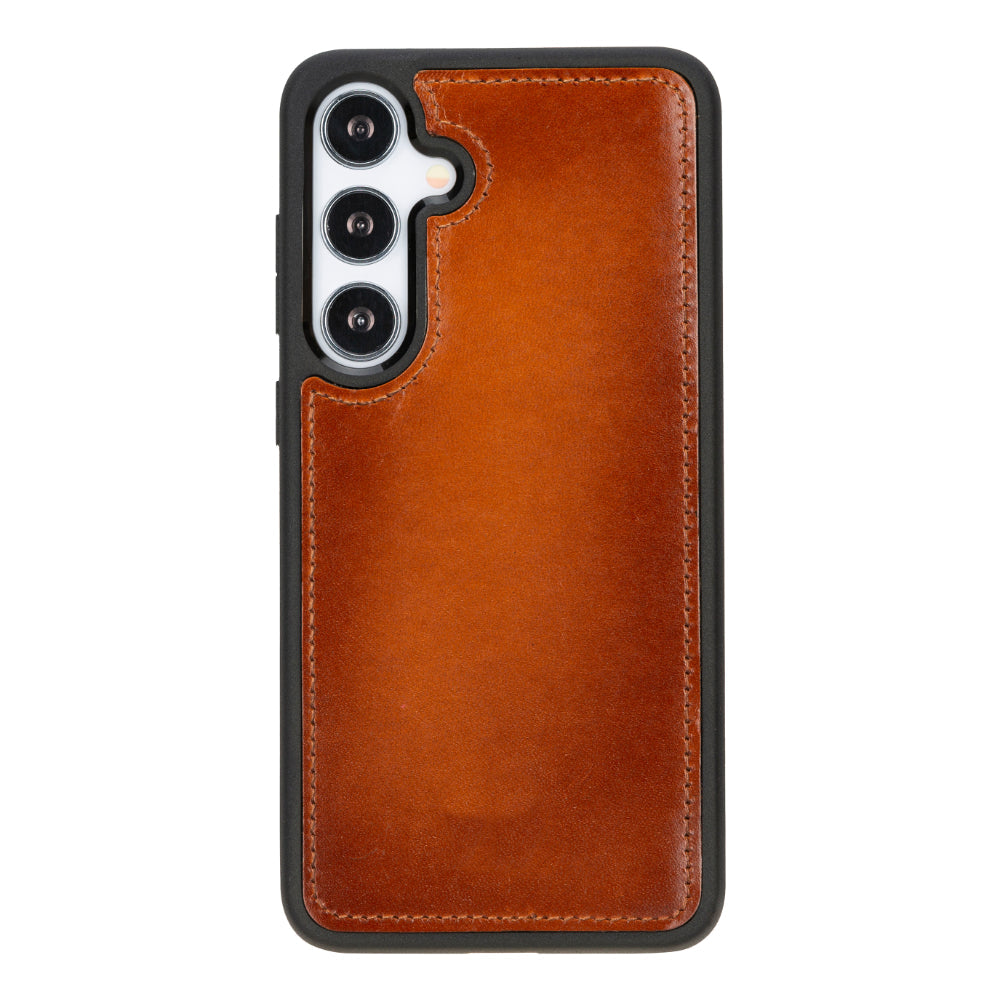 Magische abnehmbare Leder-Brieftaschenhülle für Samsung Galaxy S25 Plus