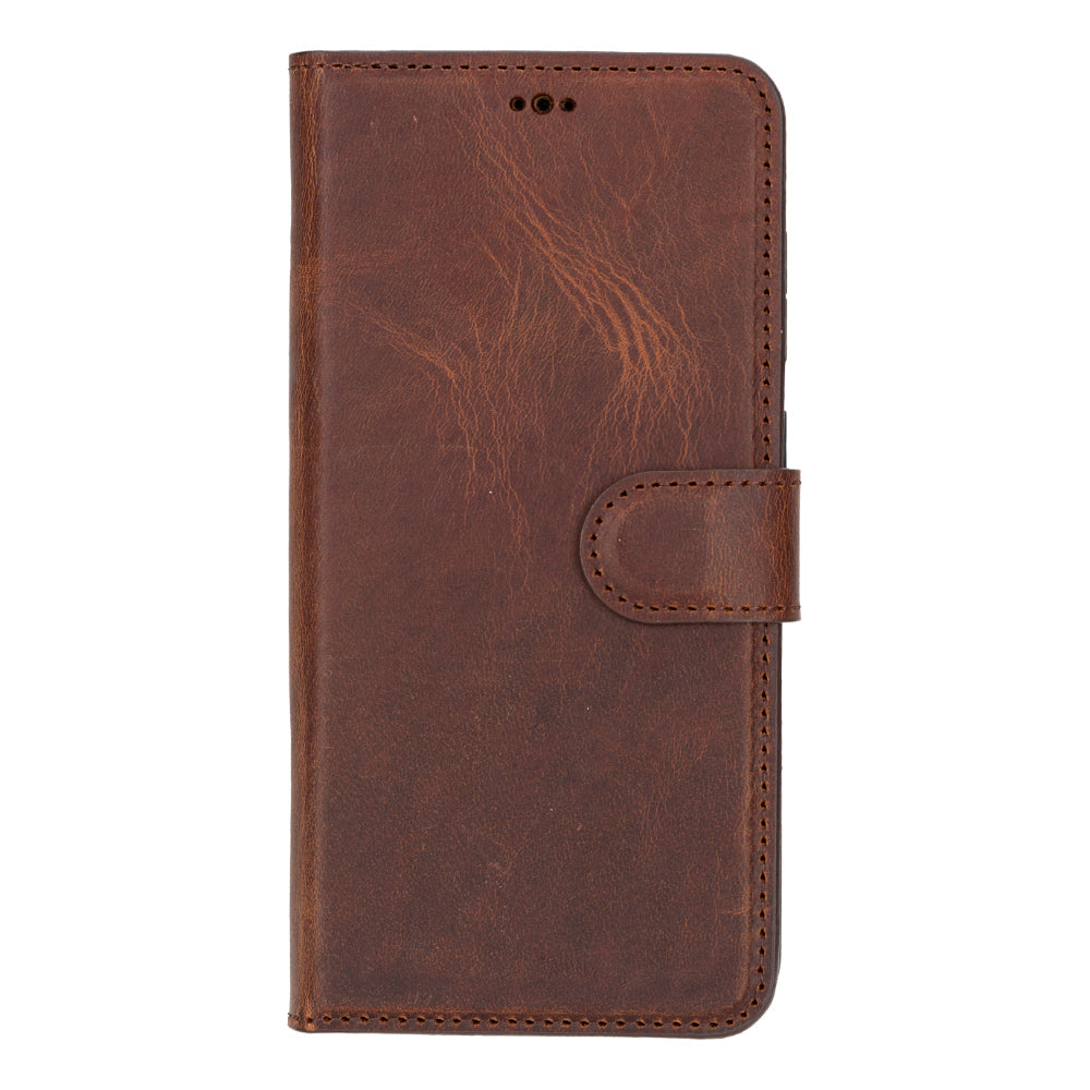 Magische abnehmbare Leder-Brieftaschenhülle für Samsung Galaxy S25 Plus