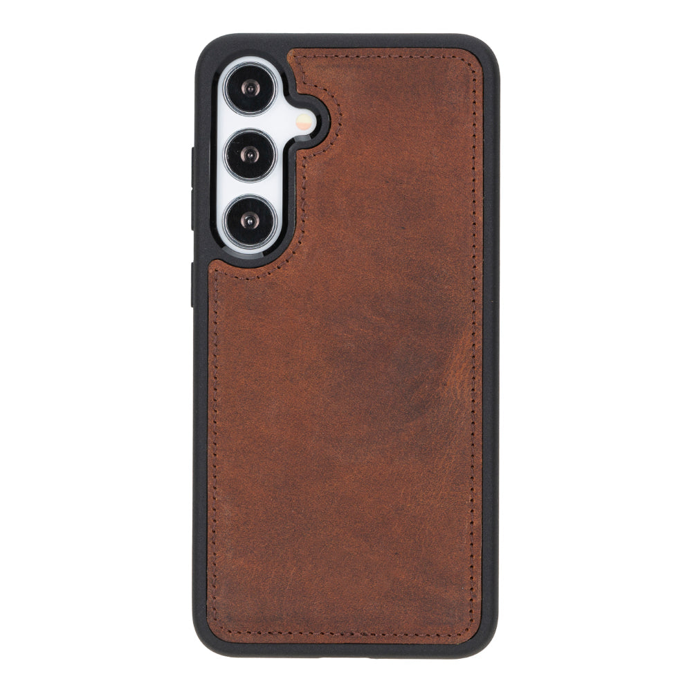 Magische abnehmbare Leder-Brieftaschenhülle für Samsung Galaxy S25 Plus