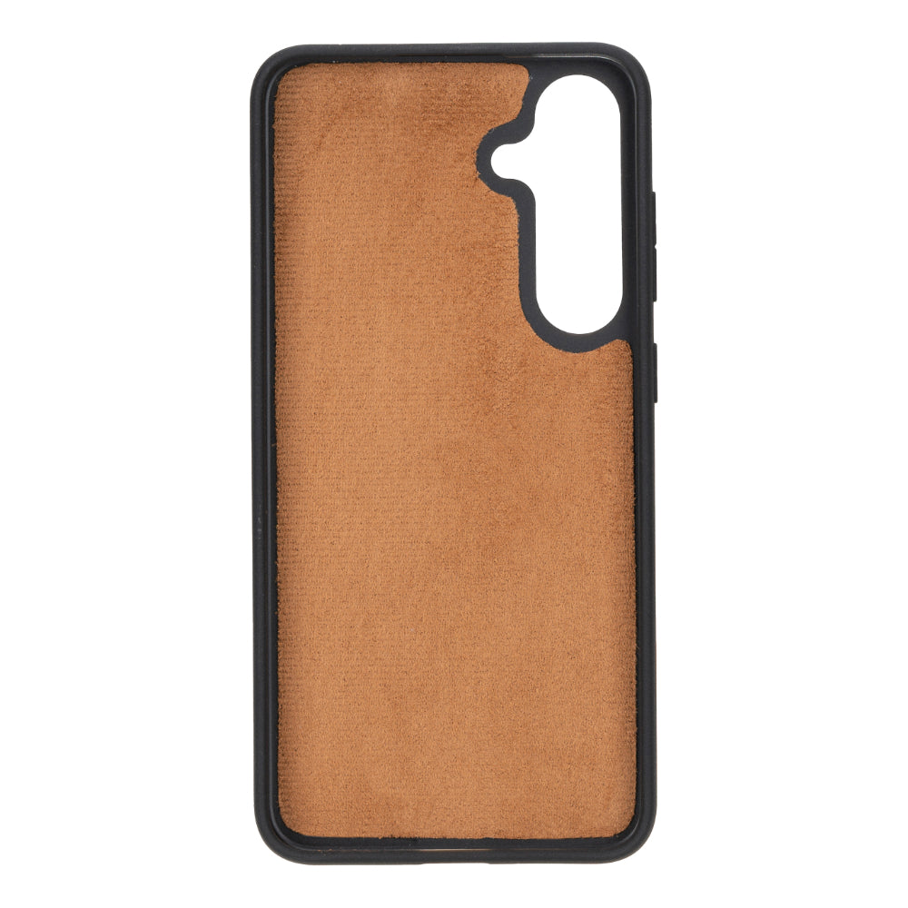 Magische abnehmbare Leder-Brieftaschenhülle für Samsung Galaxy S25 Plus