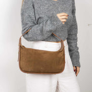 Dolcezza Damen-Tasche aus Wildleder