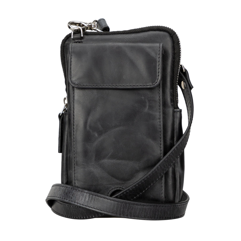 Nino Genuine Leather Crossbody Bag