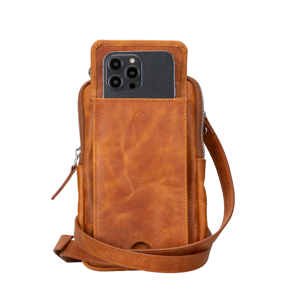 Nino Genuine Leather Crossbody Bag