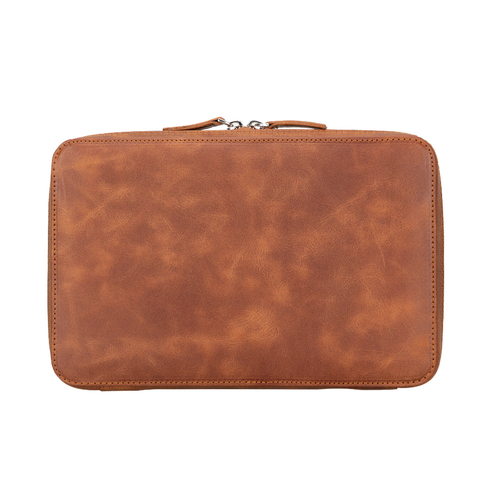 Reisekabelorganizer aus Leder