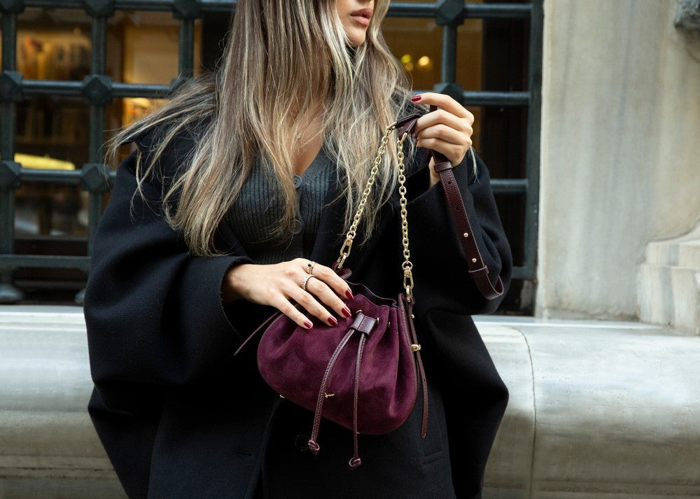 Valentina Wildleder-Damentasche
