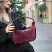 Dolcezza Damen-Tasche aus Wildleder