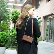 Lozan Geldbörse mit Riemen aus echtem Leder