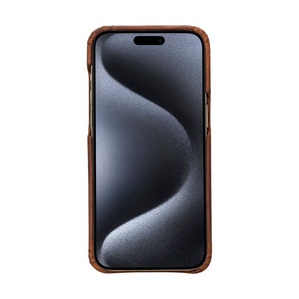 F360 iPhone 16 Series Full Genuine Leather Back Cover