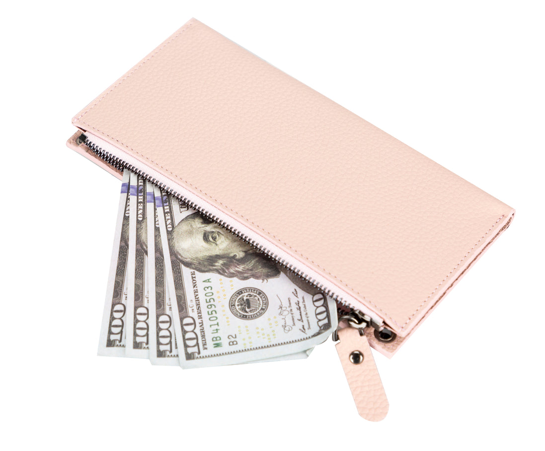 Lozan Geldbörse mit Riemen aus echtem Leder