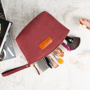 Luna Kosmetiktasche aus Leder