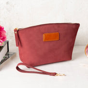 Luna Kosmetiktasche aus Leder