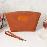 Luna Kosmetiktasche aus Leder