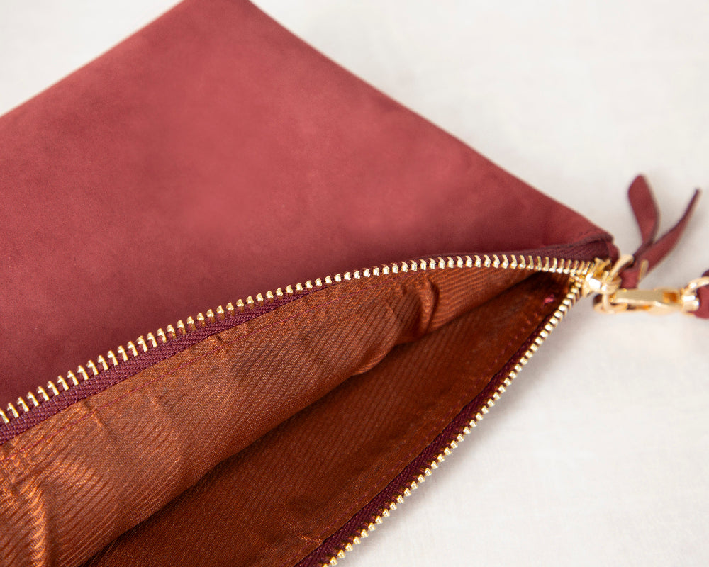Luna Kosmetiktasche aus Leder