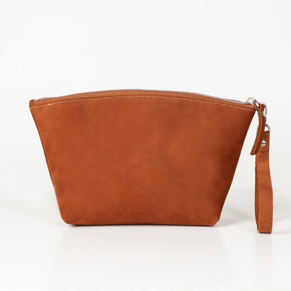 Luna Kosmetiktasche aus Leder