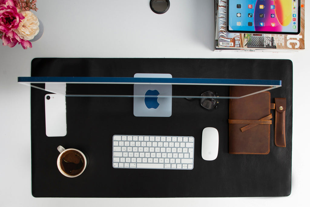 Customizable Genuine Leather Desk Mat