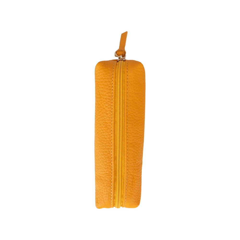 Mehrteiliges Leder-Federmäppchen
