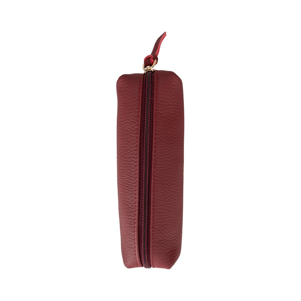 Mehrteiliges Leder-Federmäppchen