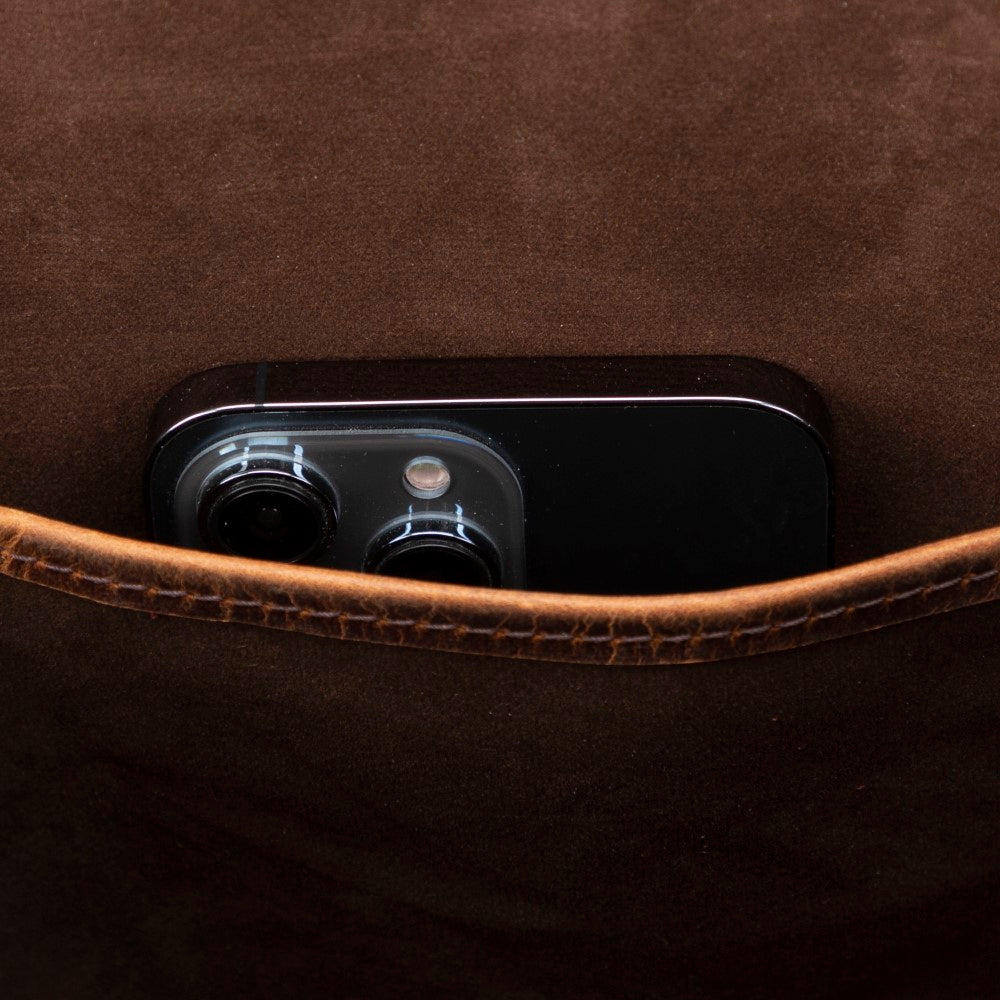 Apollo Geniune Leather Laptop Bag