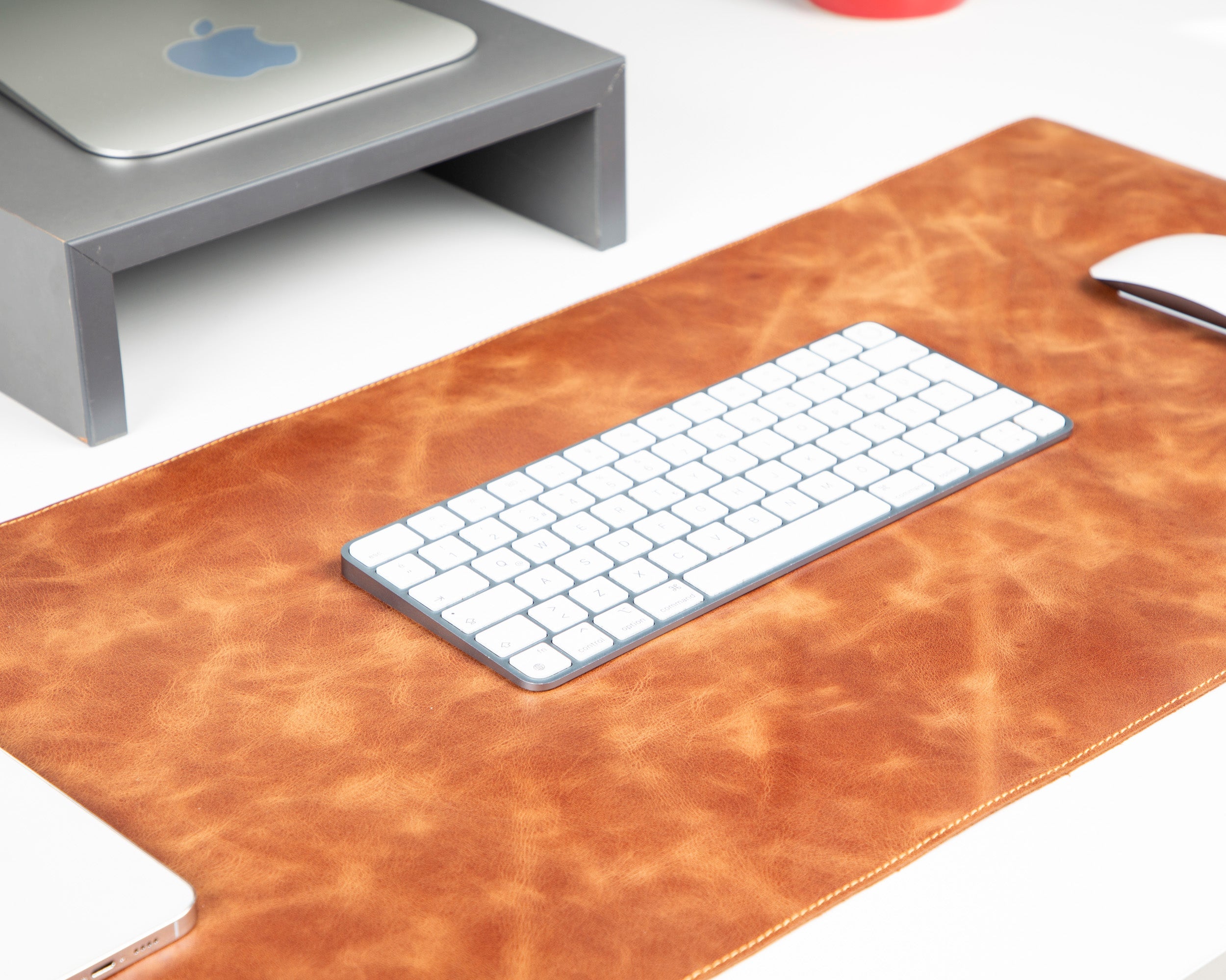 Customizable Genuine Leather Desk Mat