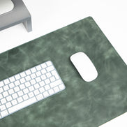 Anpassbare Schreibtischunterlage aus echtem Leder