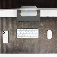 Anpassbare Schreibtischunterlage aus echtem Leder