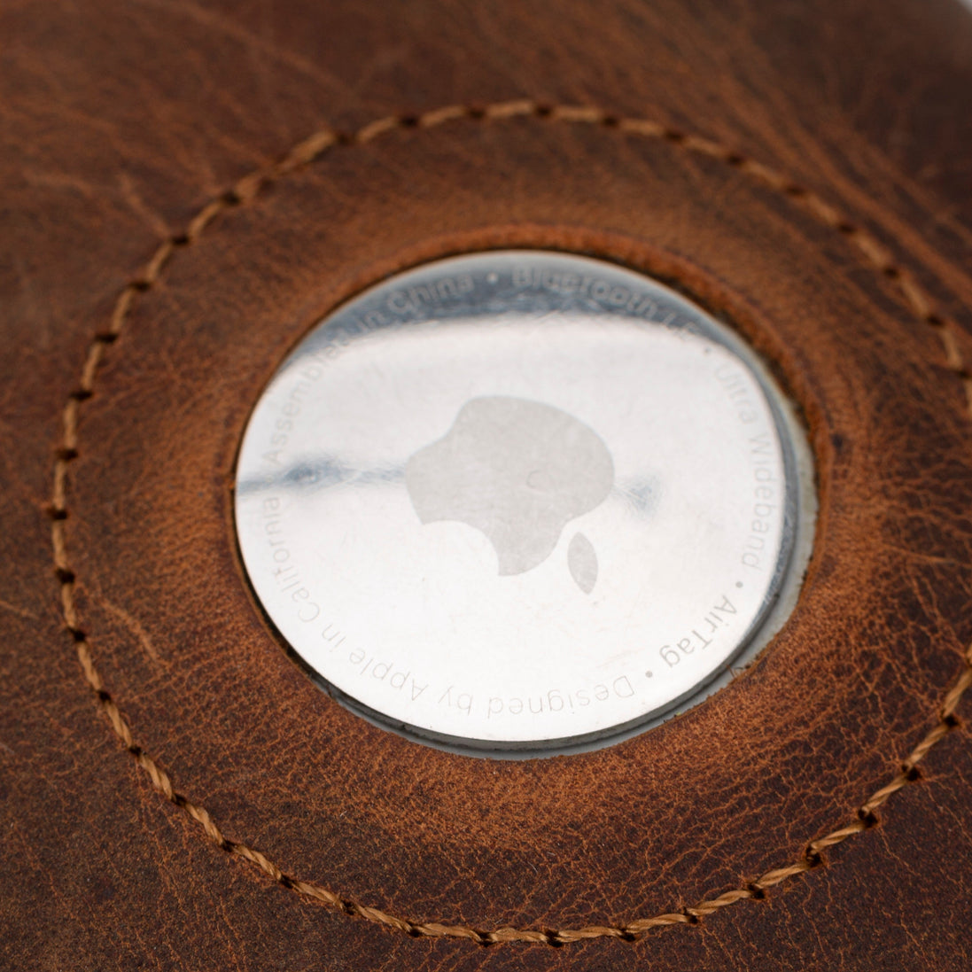 Palertag Zip Kartenhalter aus echtem Leder