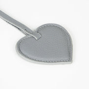 Heart Leather Bag Charm