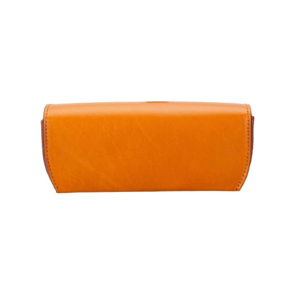 Roan Genuine Leather Glasses Case – Handmade Eyeglass & Sunglasses Cover for Men & Women
