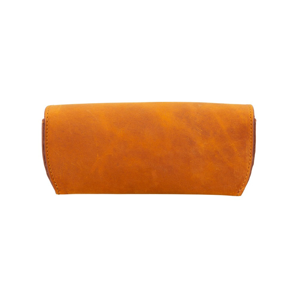 Roan Genuine Leather Glasses Case – Handmade Eyeglass & Sunglasses Cover for Men & Women