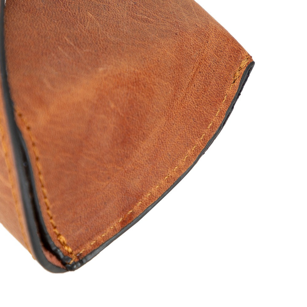 Roan Genuine Leather Glasses Case – Handmade Eyeglass & Sunglasses Cover for Men & Women
