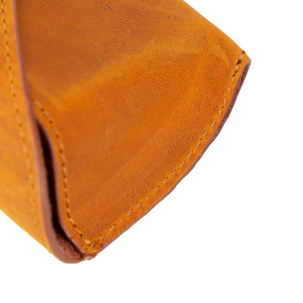 Roan Genuine Leather Glasses Case – Handmade Eyeglass & Sunglasses Cover for Men & Women