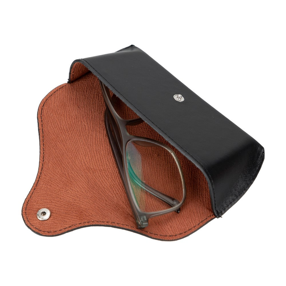 Roan Genuine Leather Glasses Case – Handmade Eyeglass & Sunglasses Cover for Men & Women