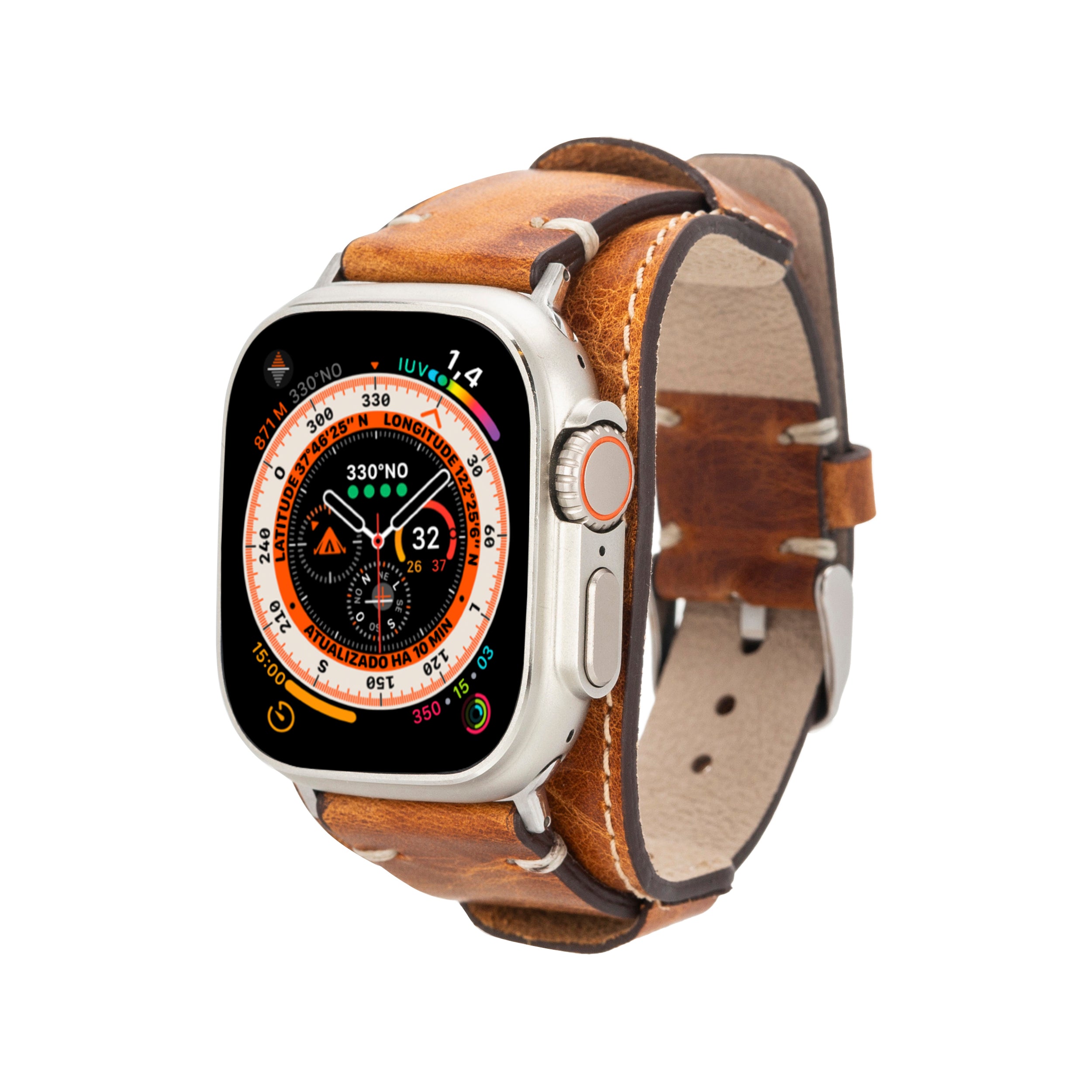 Lederarmbänder für Fitbit Versa Uhren