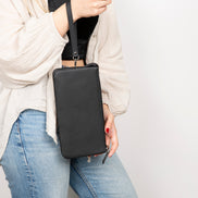 Majeste Leder-Clutch-Tasche