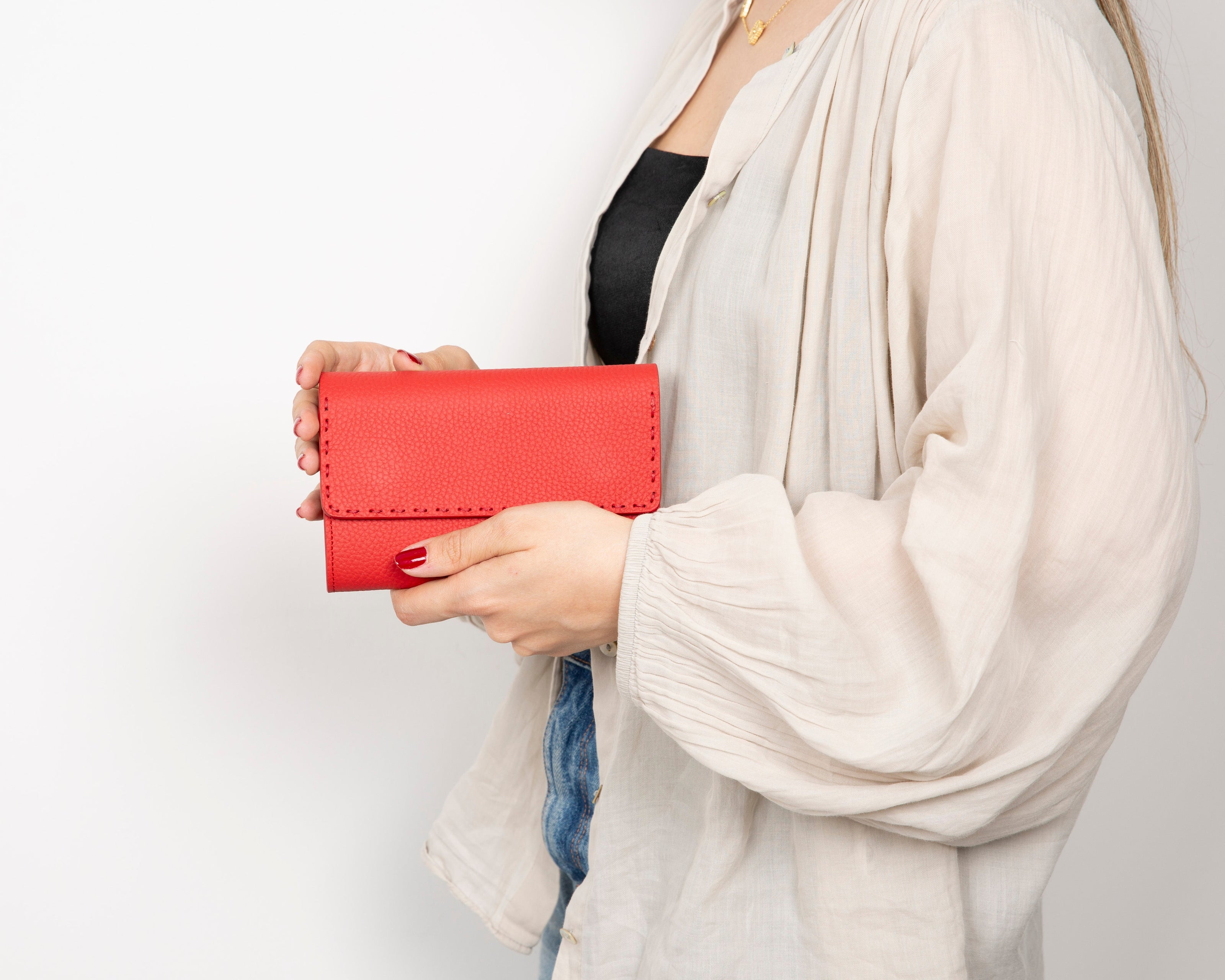 Linea Damen-Geldbörse aus Leder