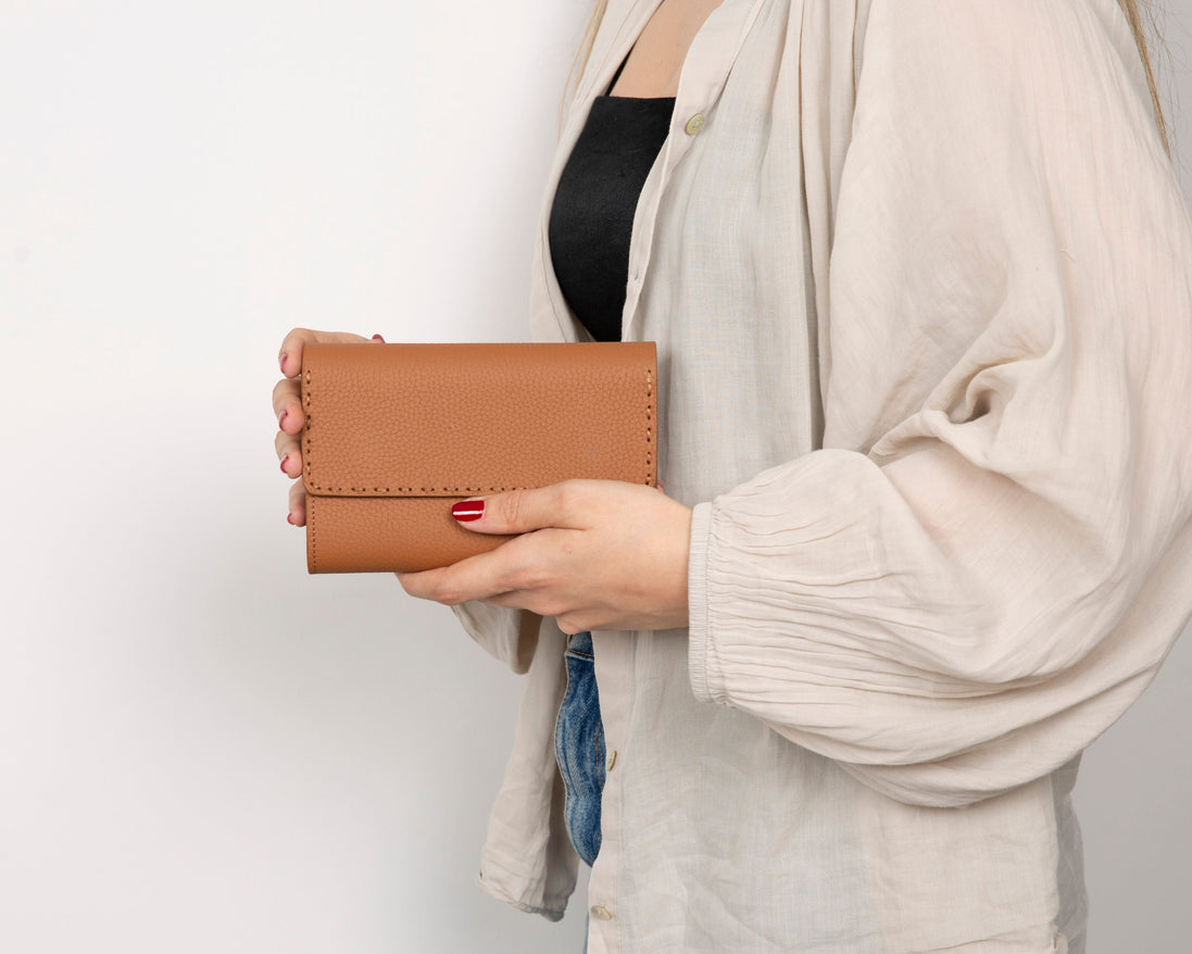 Linea Damen-Geldbörse aus Leder