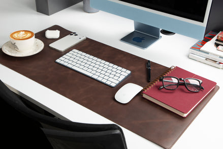 Leather Desk Mat Medium