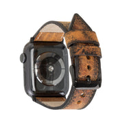 Geflochtenes Lederarmband für Apple Watch