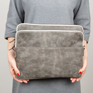 Awe Laptop-/Tablet-Hüllen aus echtem Leder