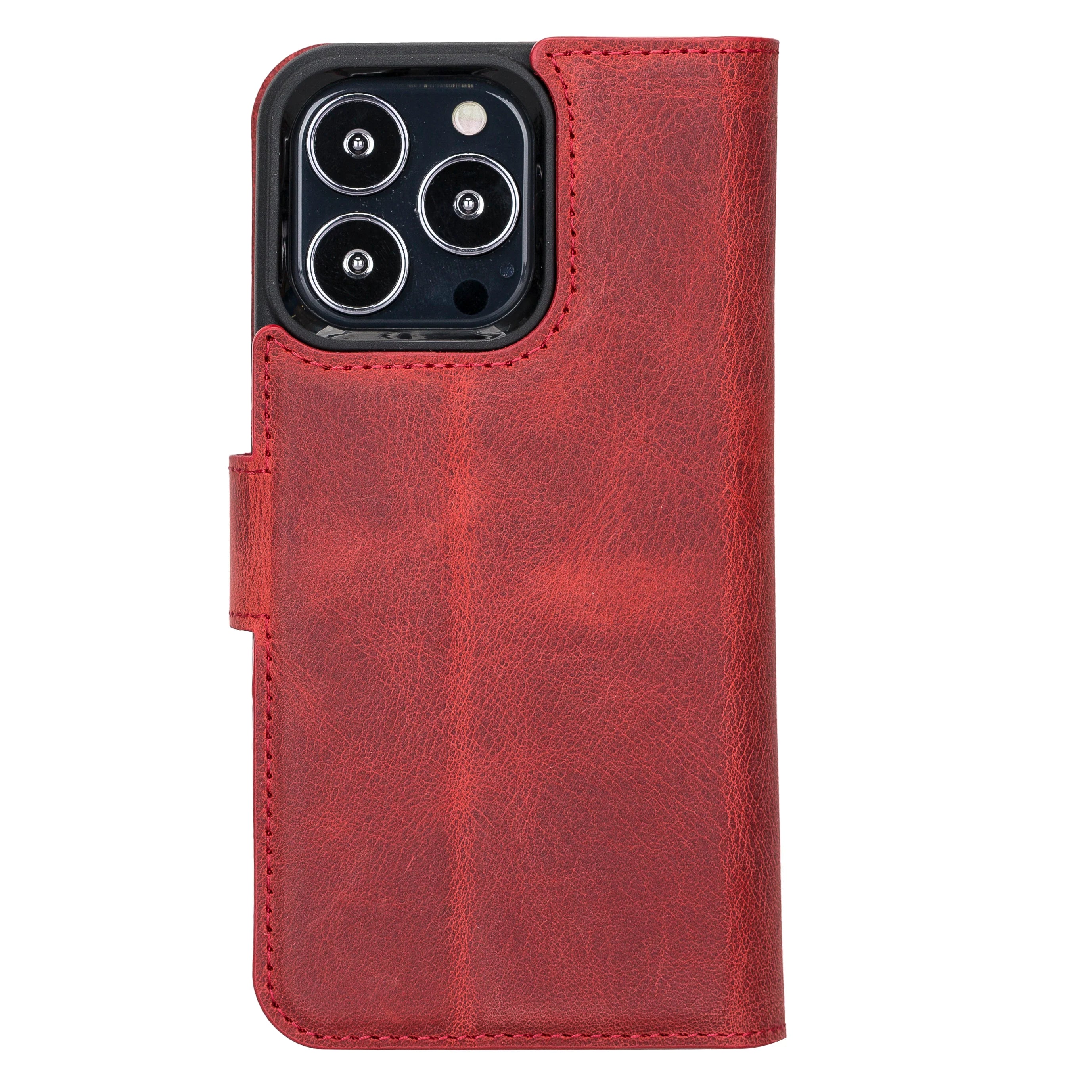 Liluri iPhone 13 Pro abnehmbare Leder-Brieftaschenhülle