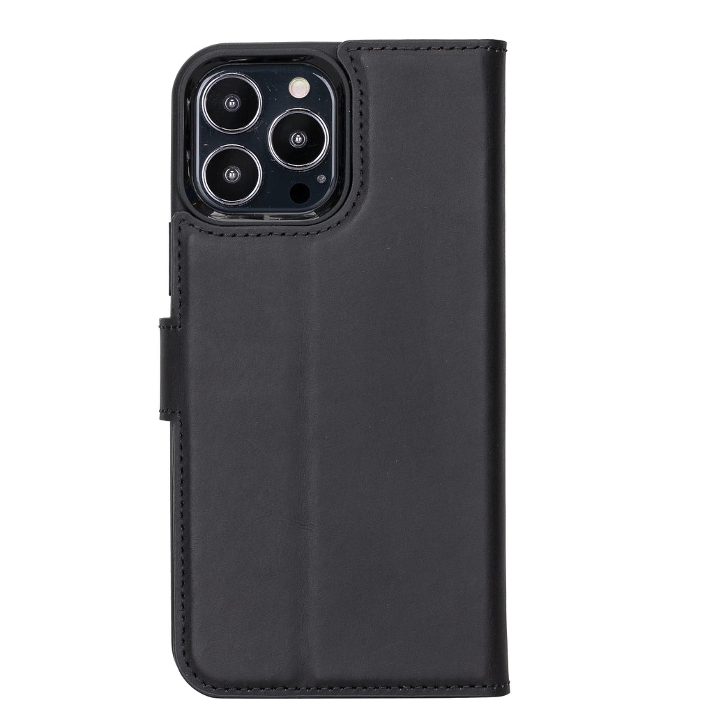 Liluri iPhone 13 Pro abnehmbare Leder-Brieftaschenhülle