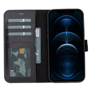 Liluri I Phone 13 Pro Detachable Leather Wallet Case
