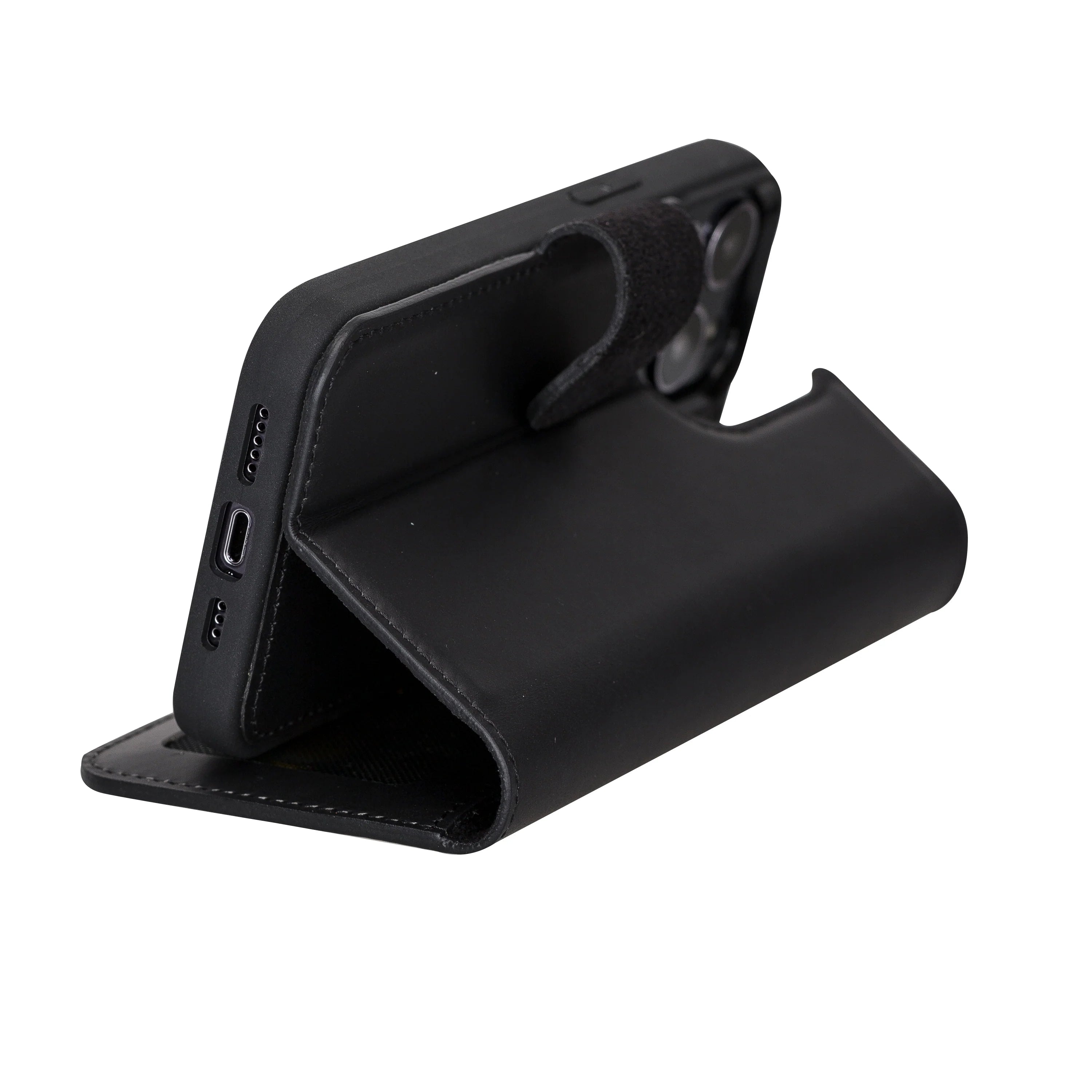 Liluri iPhone 13 Pro abnehmbare Leder-Brieftaschenhülle