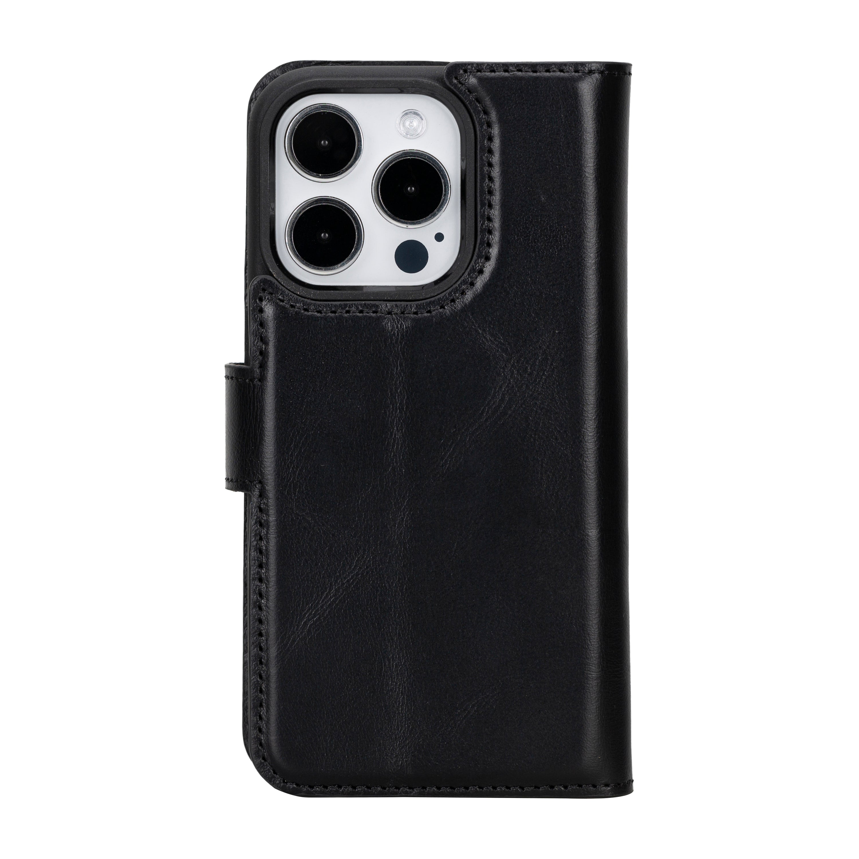 Genuine Leather Detachable  iphone 16 Case