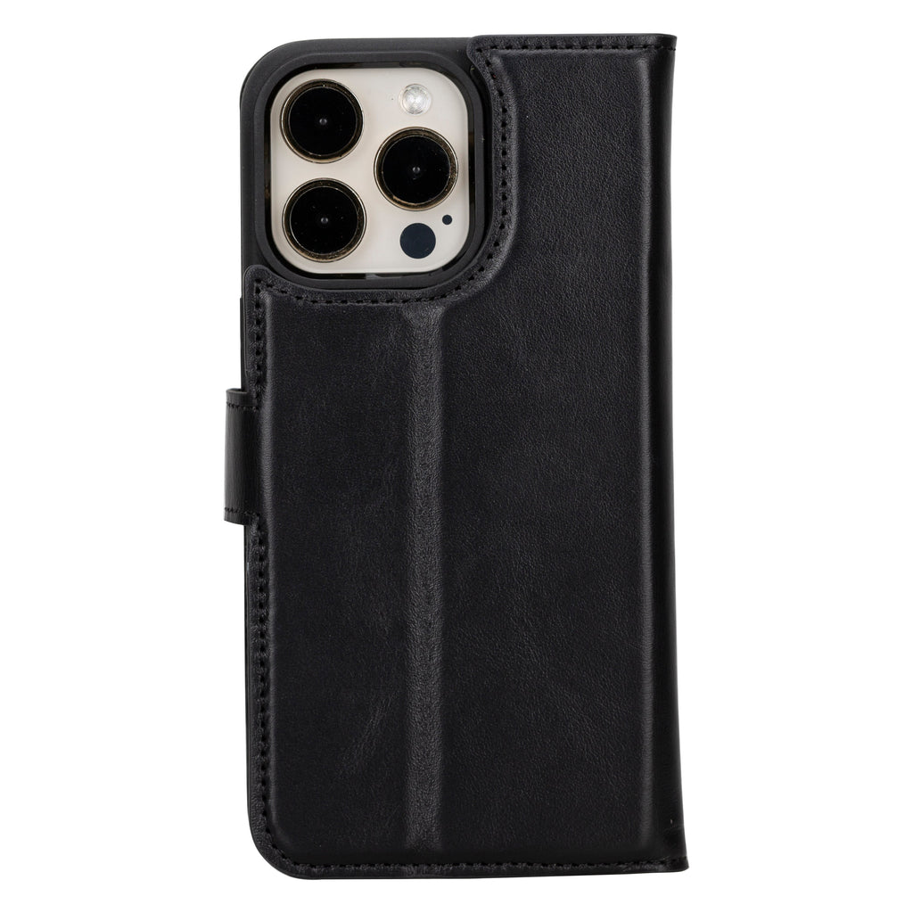 Genuine Leather Detachable  iphone 16 Case
