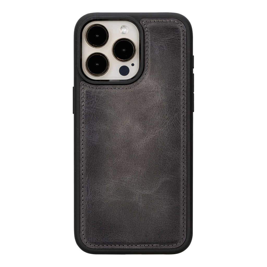 Genuine Leather Detachable  iphone 16 Case