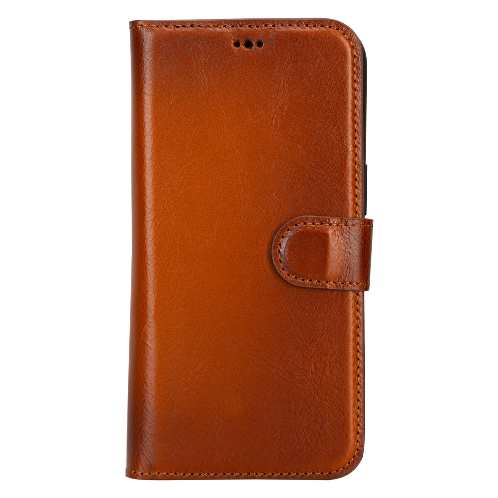 Genuine Leather Detachable  iphone 16 Case
